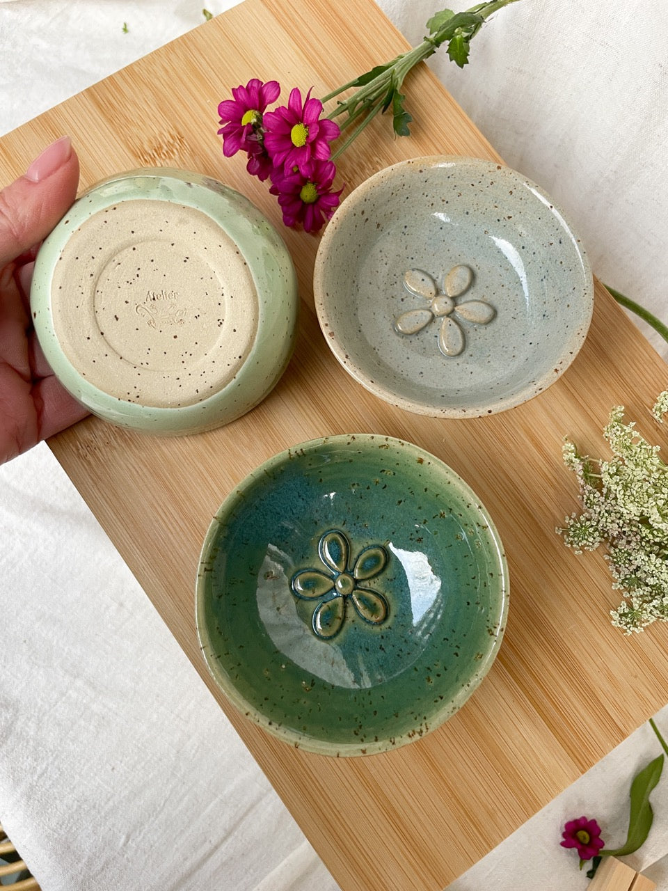 Mini bloemen bakje