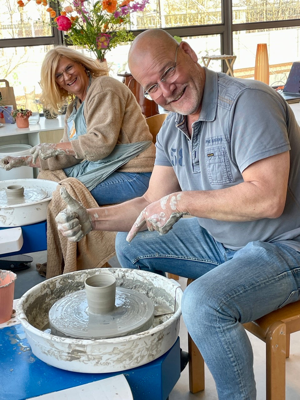 Introduction lesson: Wheel throwing