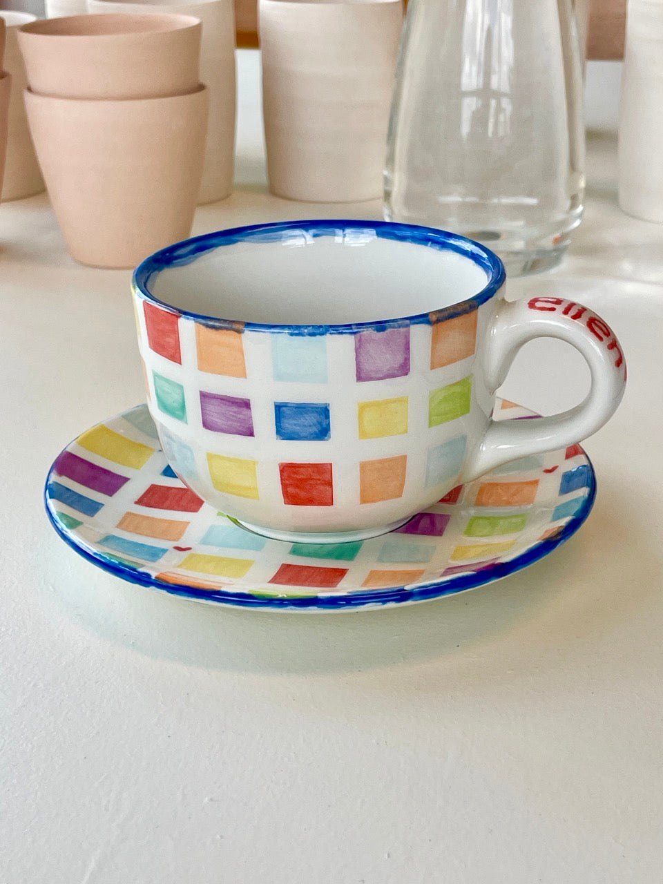 Glaze: decorate ceramic item of choice!