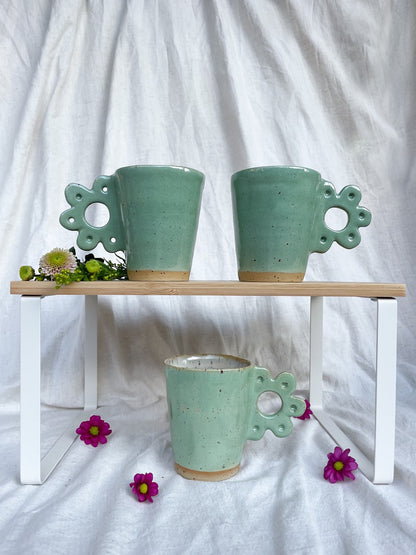 Botanical Bliss Mug - Misty Mint