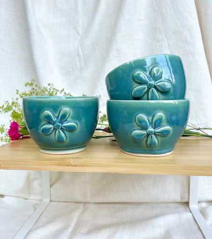 Bloeibeker - Vals Turquoise