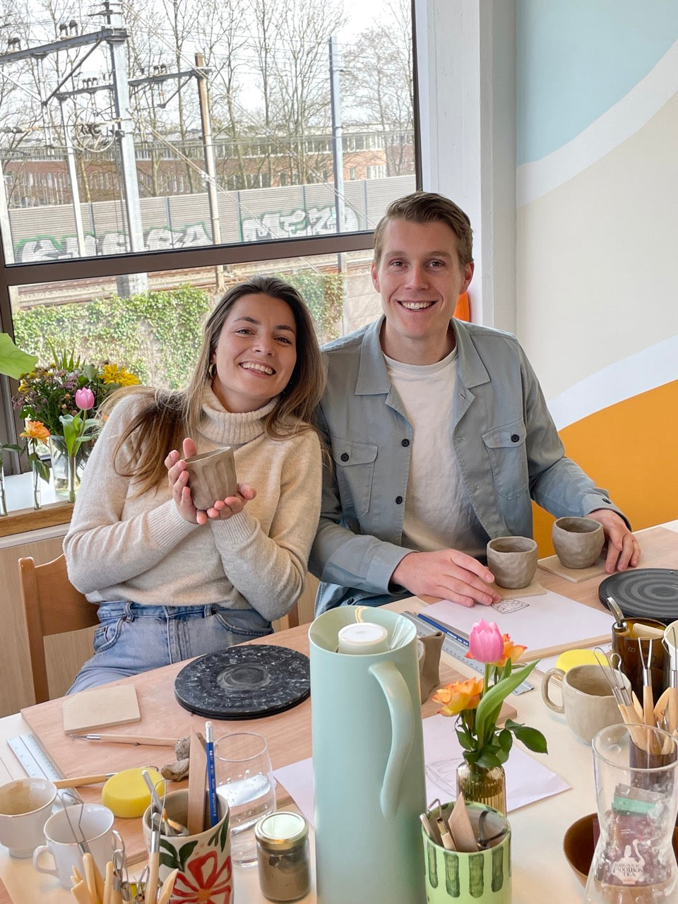 Valentine’s Day Love Mug Clay Workshop 💖